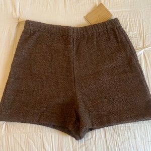 Vintage Deadstock high waist 1970s terry shorts size small